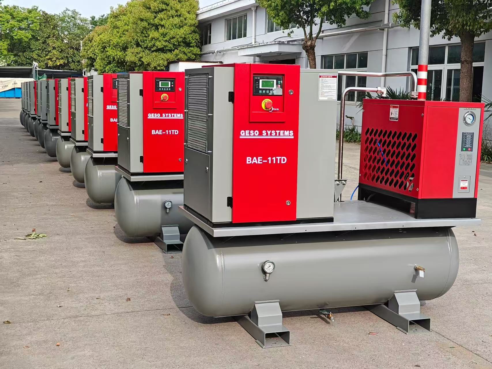 Applicazioni e vantaggi dei compressori d'aria a vite integrati nel settore dell'imballaggio